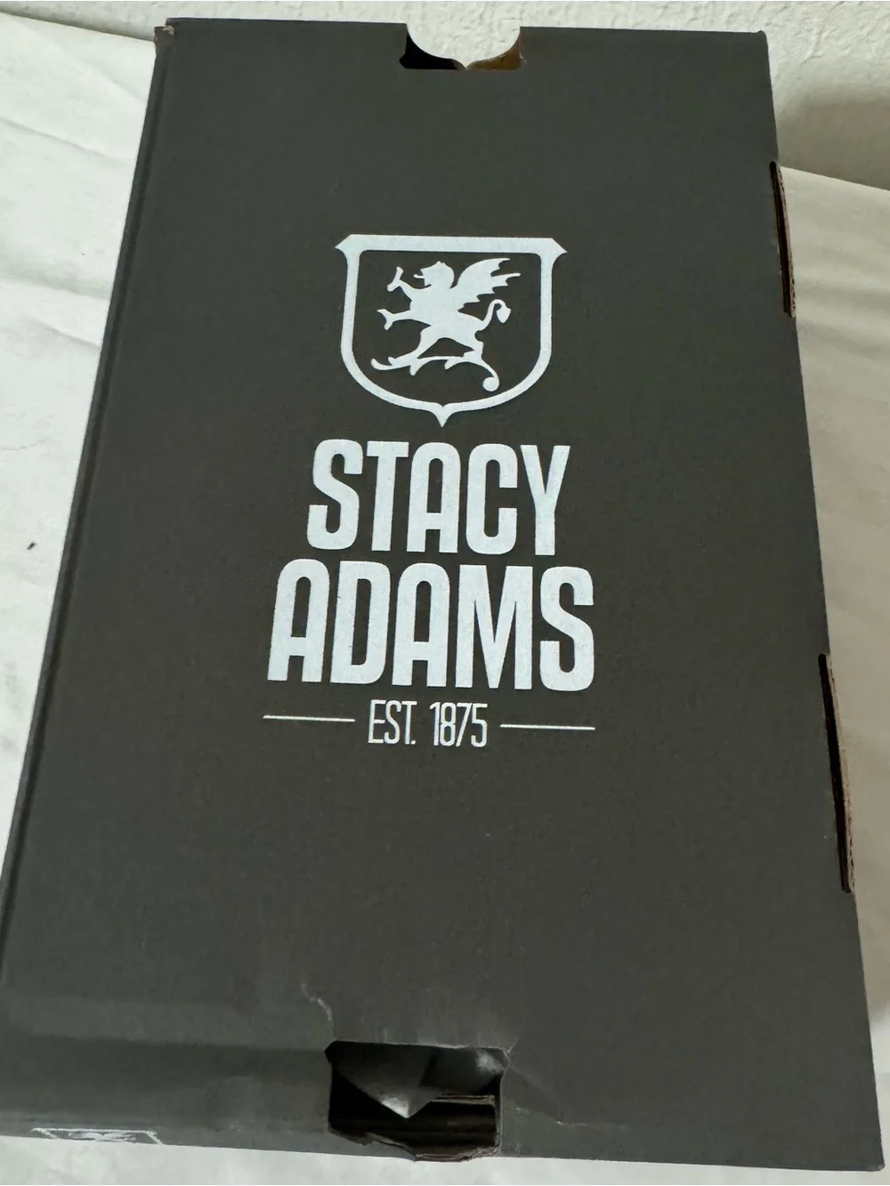 Stacy Adams Dickinson Oxfords Boys 1M Black Leather Cap-Toe Tan Trim EUC School